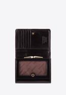 Damski portfel ze skóry lakierowany średni, czarny, 25-1-070-9, Zdjęcie 2