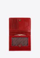 Damski portfel ze skóry lakierowany średni, czerwony, 25-1-070-1, Zdjęcie 2