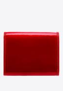 Damski portfel ze skóry lakierowany średni, czerwony, 25-1-070-N, Zdjęcie 4