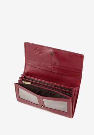 Women's leather wallet, red, 21-1-052-L30, Photo 1