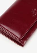 Damski portfel ze skóry naturalnej, czerwony, 21-1-052-L30, Zdjęcie 4