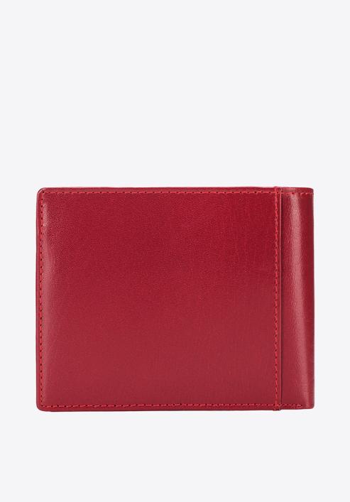 Damski portfel ze skóry niezamykany, czerwony, 26-1-040-3, Zdjęcie 5