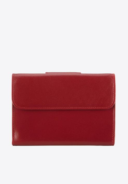Damski portfel ze skóry z elegancką napą, czerwony, 14-1-048-L5, Zdjęcie 7