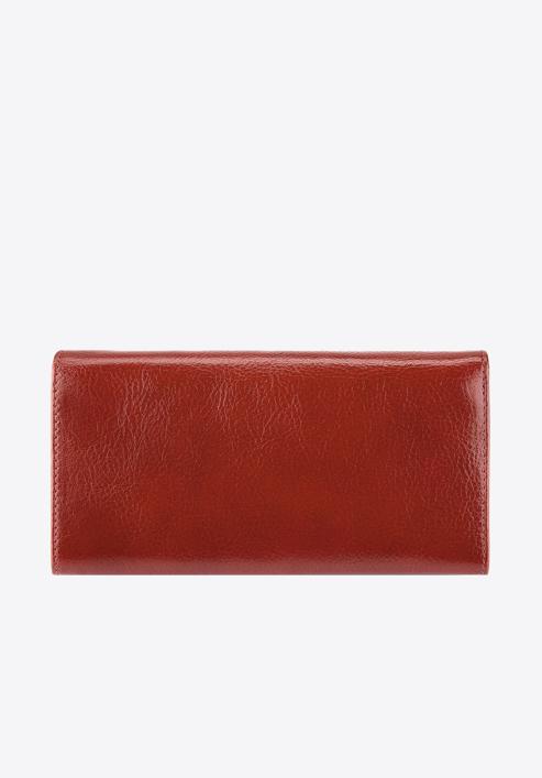 Damski portfel ze skóry z herbem duży, ceglasty, 22-1-075-3, Zdjęcie 4