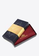 Damski portfel ze skóry z herbem na zamek, czerwony, 10-1-393-3, Zdjęcie 5