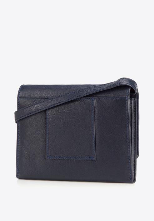 Handbag, dark navy blue, 26-2-110-3, Photo 2