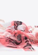 Damski szal w egzotyczny wzór, różowo-beżowy, 95-7D-X07-X1, Zdjęcie 4