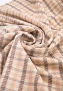 Damski szal w zgaszonych kolorach, beżowo-brązowy, 95-7F-008-9X, Zdjęcie 3