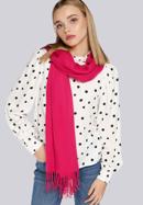 Women's fringed scarf, pink, 94-7D-X90-4, Photo 9