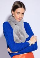 Women's faux fur winter scarf, grey, 95-7F-003-8, Photo 15