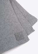 Women's classic scarf, light grey, 97-7F-002-8, Photo 3