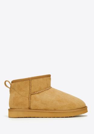 Women's faux suede ankle boots