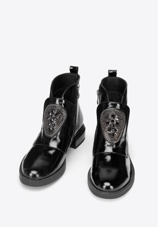 Shoes, black, 93-D-500-1-36, Photo 1