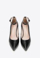 Women's leather court shoes, black, 98-D-951-0-36, Photo 3