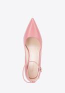 Women's leather court shoes, pink, 98-D-951-1-37, Photo 5