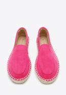 Women's suedette espadrilles, pink, 96-DP-800-N-38, Photo 2