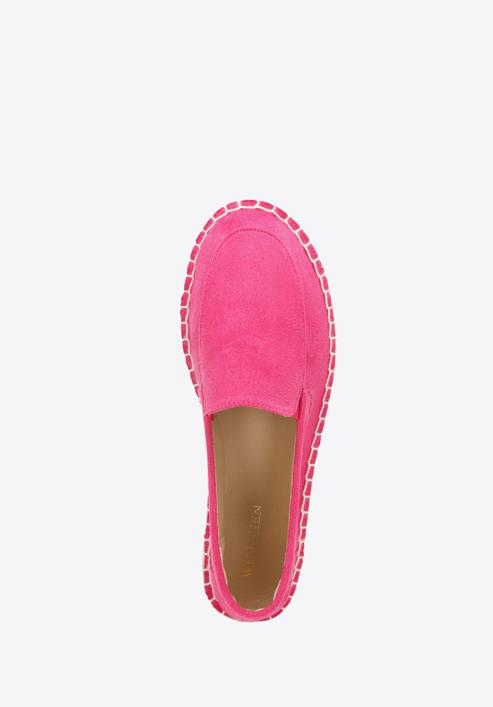 Women's suedette espadrilles, pink, 96-DP-800-1-38, Photo 4