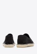 Women's suedette espadrilles, black, 96-DP-800-1-35, Photo 5