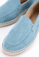 Women's suedette espadrilles, blue, 96-DP-800-P-35, Photo 7