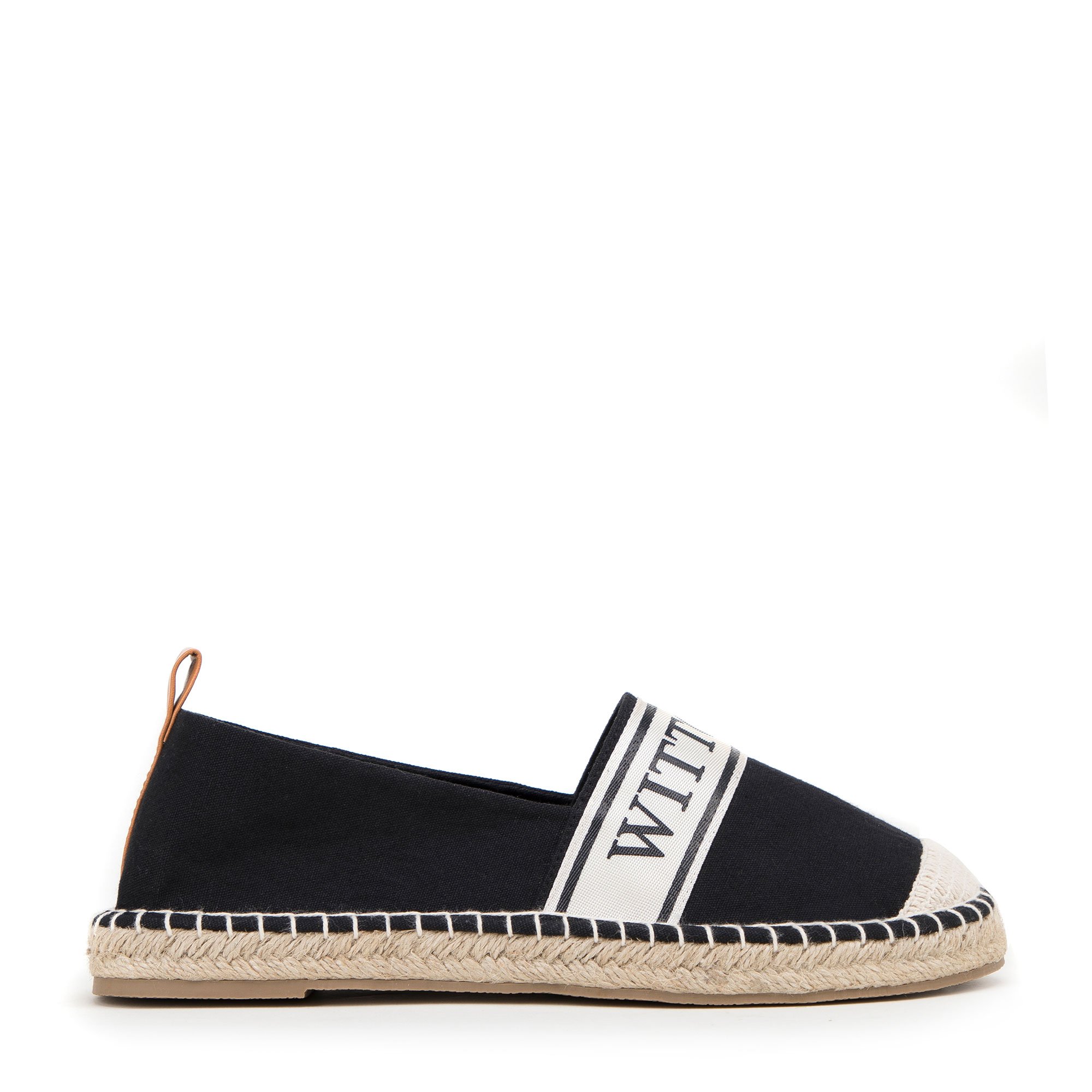 Dámske espadrilky s lemom a nápisom WITTCHEN 98-DP-802-1