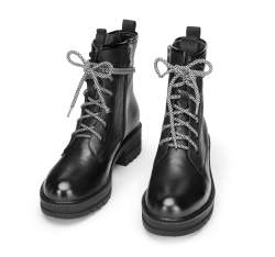 Women's combat boots, black, 93-D-509-1-37, Photo 1