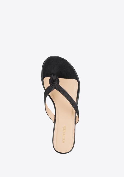 Women's sandals, black, 88-D-755-1-37, Photo 5