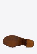 Leather mule clogs, brown, 96-D-251-5-37, Photo 6