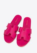 Women's sandals with geometric  cut-out, pink, 98-DP-803-0-39, Photo 2