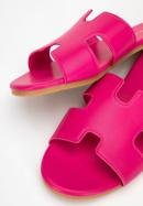 Women's sandals with geometric  cut-out, pink, 98-DP-803-P-37, Photo 7