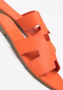 Women's sandals with "H" cut-out, orange, 98-DP-501-S-37, Photo 7