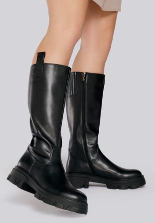 Women's boots, black, 93-D-969-1-40, Photo 1