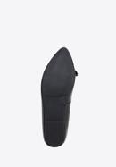 Women's leather tassel loafers, black, 98-D-958-1-37, Photo 7