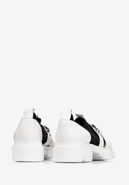 Shoes, white-black, 92-D-136-0-37, Photo 5