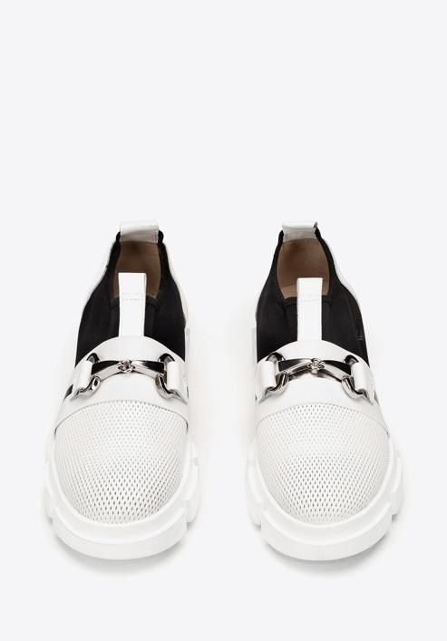 Shoes, white-black, 92-D-136-0-37_5, Photo 6