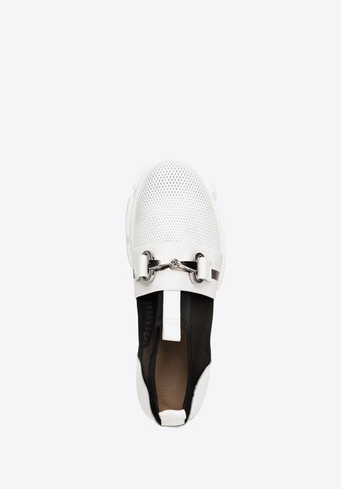 Shoes, white-black, 92-D-136-0-38, Photo 7