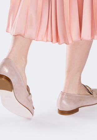 Women's shoes, powder pink, 88-D-102-P-35, Photo 1