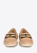 Women's moccasins, beige, 90-D-701-9-37, Photo 4