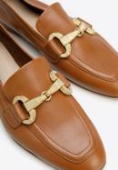 Women's leather moccasins, brown, 96-D-107-5-35, Photo 7