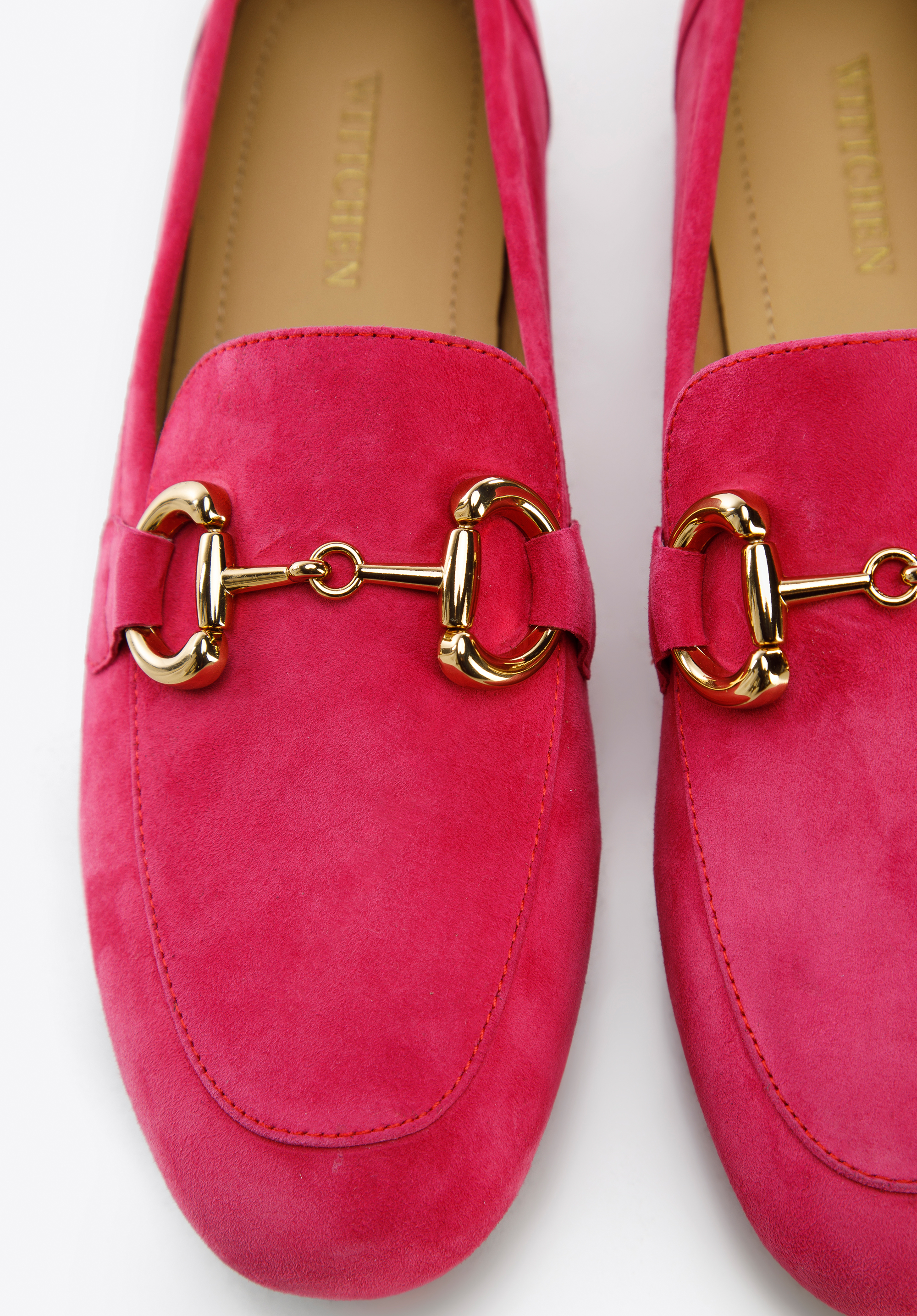 Gucci pink hot sale suede loafers