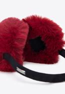 Women's  earmuffs, dar red, 95-HF-018-P, Photo 3