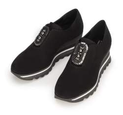 Women's shoes, black, 92-D-656-1-41, Photo 1