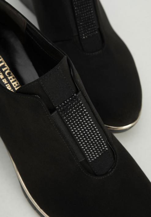 Shoes, black, 95-D-650-9-38, Photo 7