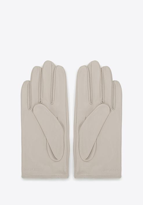 Women's leather driving gloves, white, 46-6A-003-0-S, Photo 2