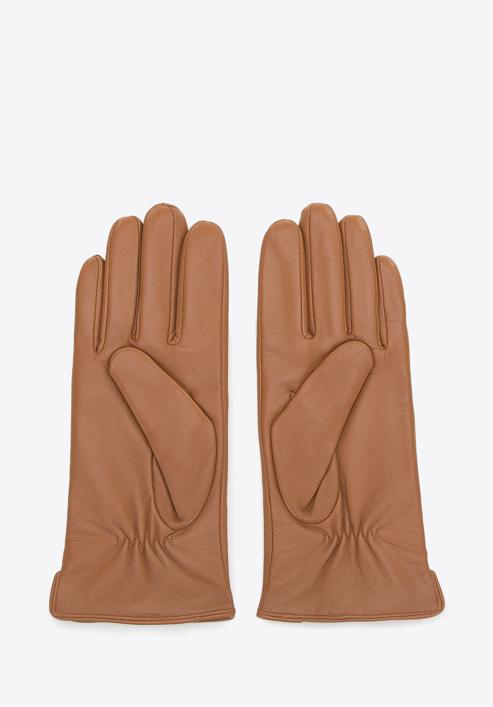 Women's leather gloves, brown, 44-6A-003-5-L, Photo 3