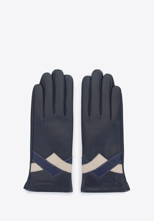 Gloves, black-navy blue, 39-6-645-GC-X, Photo 3