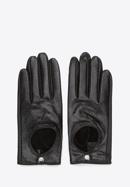 Women's leather driving gloves, black, 46-6A-002-Z-L, Photo 2