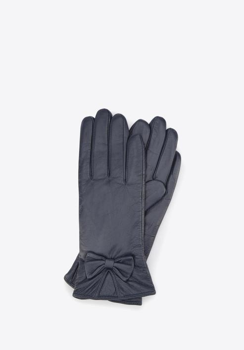 Women's gloves, navy blue, 39-6-550-BB-L, Photo 1