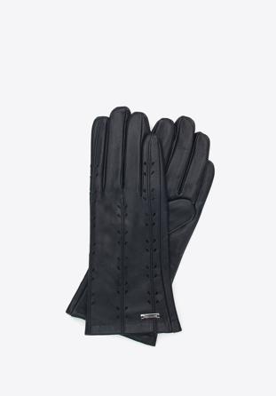 Women's gloves, black, 45-6-235-1-M, Photo 1