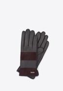Women's gloves, dark brown, 39-6-576-1-X, Photo 1