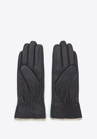 Women's gloves, dark brown, 44-6-511-DB-L, Photo 1